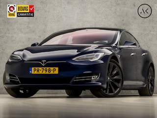Tesla Model S 90D Performance Pack 422Pk (PANORAMADAK, AUTOPILOT, LUCHTVERING, ALCANTARA HEMEL, SFEERVERLICHTING, NIEUWSTAAT)