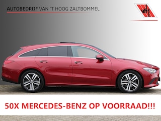 Mercedes-Benz CLA Shooting Brake 200 AUT7 Luxury Line PANORAMADAK LEDER MEMORY DISTRONIC SFEER CARPLAY KEY-LESS GO MULTIBEAM