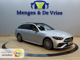 Mercedes-Benz C-klasse Estate 200 Launch Edition AMG Line Airco ECC | Panorama | 360 Camera | Memory | Trekhaak | Sfeer | Virtual | Isofix | NAP