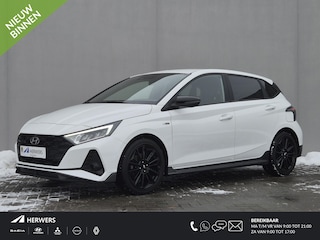 Hyundai i20 1.0 T-GDI N-line Automaat / Navigatie via Apple Carplay of Android Auto / Stuur en Stoel verwarming / Achteruitrijcamera / Adaptief CC / Climate control / Trekgewicht 1110 kg /