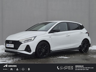 Hyundai i20 1.0 T-GDI N-line Automaat / Navigatie via Apple Carplay of Android Auto / Stuur en Stoel verwarming / Achteruitrijcamera / Adaptief CC / Climate control / Trekgewicht 1110 kg /