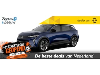 Renault Scénic E-Tech EV60 comfort range techno * € 3.000,- VOORRAAD PREMIE * incl. 5 jaar garantie *Elektrisch Verwarm baar Stuurwiel * Dodehoek Detectie * Zeeuw & Zeeuw Renault Naaldwijk * 0174-210 330 *