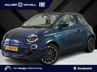 Fiat 500 La Prima 42 kWh 118pk | LEDER | CAMERA | KEYLESS | APPLE CARPLAY / ANDROID AUTO | OPEN DAK | SCHUIF/KANTELDAK | CABRIO |