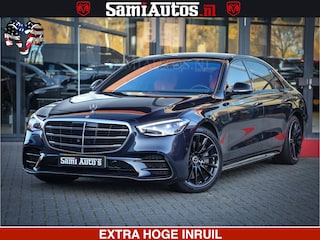 Mercedes-Benz S-klasse AMG Line 580 510 PK 4 WIELSTURING 4MATIC LANG Origineel Nederlandse auto | Dealer Onderhouden | Fabrieksgarantie t/m 20 Aug 2027 of 200000 km
