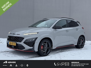 Hyundai Kona 2.0 T-GDI N Performance 280pk DCT8 / Fabrieksgarantie tot 04/2027 / Schuifdak / Dealer Onderhouden / Trekhaak / Limited Slip Diff / Adaptieve Cruise / Adaptieve Onderstel / Stoel & Stuurwielverwarming / Elektr. Stoelen / Stoelventilatie / Navigatie / Camera / Dodehoek Detectie /