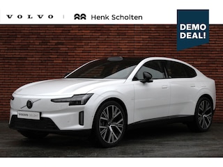 Volvo ES90 Single Motor Extended Range Ultra 92 kWh Luchtvering | Elektrochromatisch panoramadak | Geventileerde voor- en achterstoelen | Bowers & Wilkins | Pilot assist | 22 inch. lichtmetalen velgen | Stoel- /stuurwielverwarming | Verwarmde achterbank