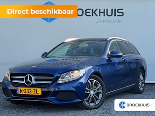 Mercedes-Benz C-klasse Estate 180 Prestige 156PK Full Leather AUT | Comfortstoelen | Cruise Control NAVI | Airco | LED |