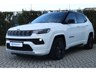 Jeep Compass S 4XE 240 | Adapt. Cruise | Stoelventilatie | Stuurverwarming | Elektr. klep | Camera | Keyless | Carplay | Navi