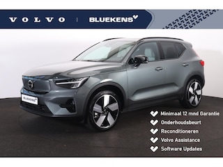Volvo EX40 Plus Black Edition 70 kWh - Panorama/schuifdak - IntelliSafe Assist & Surround - Harman/Kardon audio - Parkeercamera achter - Verwarmde voorstoelen & stuur - Parkeersensoren voor & achter - Elektr. bedienb. voorstoelen met geheugen links - Draadloze tel. lader - Warmtepomp - Extra getint glas - 20' LMV