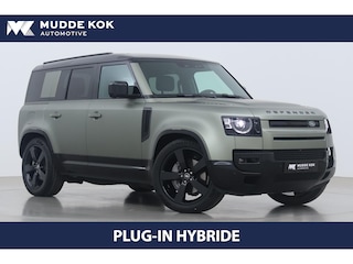 Land Rover Defender P300e 110 X-Dynamic HSE | 6 Persoons | Satin | Black Pack | Towing Pack | Cold Climate Pack | Panoramadak | 22 Inch