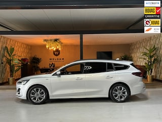 Ford Focus Wagon 1.0 EcoBoost Hybrid ST Line Garantie StuurVW StoelVW Carplay Keyless Clima Led Navi Rijklaar