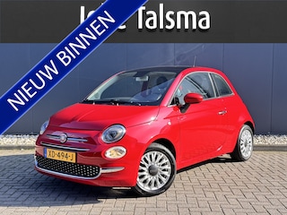 Fiat 500 0.9 TwinAir Turbo Lounge | Opendak | Navigatie | Rijdende auto, niet altijd aanwezig