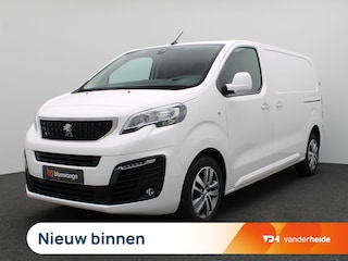 Peugeot Expert 2.0 BlueHDI Standard L2 Asphalt 180PK Aut. Achteruitrijcamera, Keyless, Head-Up Display, Zijschuifdeur links en rechts, Navi, Trekhaak, Houten Laadvloer, 17" LM Velgen