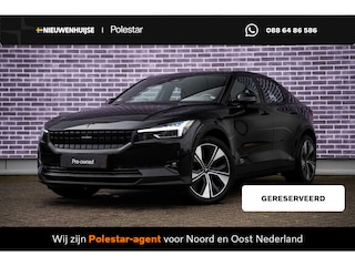 Polestar 2 Long Range Single Motor 78 kWh | Pilot Lite | Adaptieve Cruise control | 360 camera | Stoelverwarming |