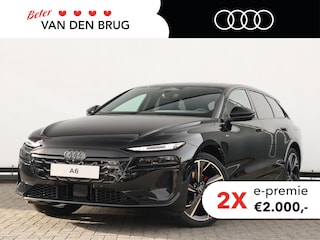 Audi A6 e-tron S edition 83 kWh 210 kW / 286 PK Avant | Optiek zwart | Privacy glas | Rode remzadels | Trekhaak |