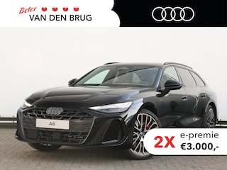 Audi A6 Avant S edition e-hybrid 220 kW / 299 PK Avant | Zwart optiek | B & O | Trekhaak | Akoestisch glas |