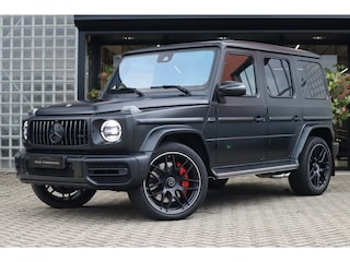 Mercedes-Benz G-klasse 63 AMG | Carbon int., Massage, Pano, Rij-ass. Pakket, Burmester, Trekhaak, Zitklima, Magno nachtzwart, G Manufaktur interieur