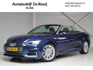 Audi A5 Cabriolet 2.0 TFSI 252PK Design Pro Line Plus Lederen bekleding | Climate Control | Navigatie | Stoelverwarming | Scarf