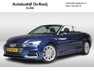 Audi A5 Cabriolet 2.0 TFSI 252PK Design Pro Line Plus Lederen bekleding | Climate Control | Navigatie | Stoelverwarming | Scarf