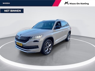 Skoda Kodiaq 1.5 TSI 150PK DSG Sportline Business · Trekhaak · Achteruitrijcamera · Sportstoelen · Stoelverwarming · 19 inch ·