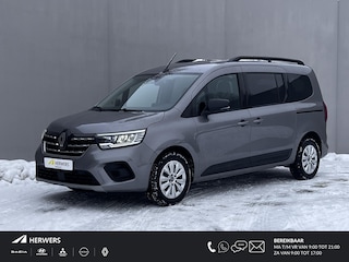 Renault Kangoo Grand Automaat 7p. L2 TCe 130 Grand Equilibre EDC / Zeven persoons / Fabrieksgarantie 05-2027 / 1.500 kg trekgewicht / Navigatie / Apple Carplay Android / Camera / Climate Control / Parkeersensoren V + A /