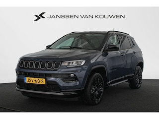 Jeep Compass 4xe 240 Plug-in Hybrid Electric S SOH 98% Leder Stuur-Stoelverwarming Carplay