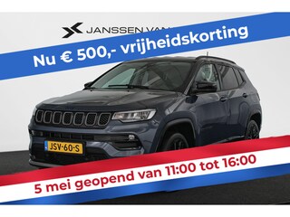 Jeep Compass 4xe 240 Plug-in Hybrid Electric S SOH 98% Leder Stuur-Stoelverwarming Carplay