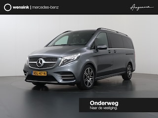 Mercedes-Benz V-klasse 300d | Lang L2 | AMG | MARGE | Dubbele Cabine | Navigatie | Burmester Sound | Schuifdeuren L+R Elektrisch | Lederen Bekleding | Distronic Plus | Trekhaak | Koelbox | Stoelverwarming/koeling |