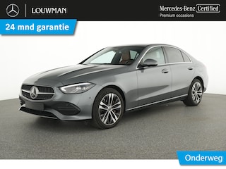 Mercedes-Benz C-klasse 300 e Luxury Line Plug-In Hybride | Trekhaak | Siennabruin- zwart  interieur | Memory | Sfeerverlichting | Camera | CarPlay | Dode Hoek Ass | Inclusief 24 maanden Mercedes-Benz Certified garantie voor Europa.