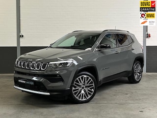 Jeep Compass 1.3T Limited, Pano, 1750 kg trekgewicht, Apple-Android, climate ect.