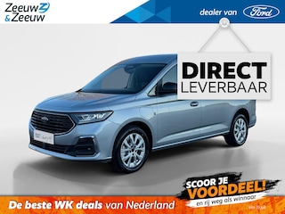 Ford Transit Connect 1.5 EcoBoost PHEV L2 Limited | Uit Voorraad Leverbaar | Prijs Exclusief BTW/Inclusief Kosten Rijklaar Maken | Automaat | Achteruitrij Camera | Adaptieve Cruise Control | Verwarmbare Voorstoelen | Verwarmbare Voorruit | Verwarmbare Stuur | Apple Carplay & Android Auto