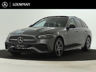 Mercedes-Benz C-klasse Estate 300 e Business Solution AMG | Premium Plus | Trekhaak | Nightpakket | 360°-camera | 	Burmester® 3D sound system | KEYLESS GO-comfortpakket | Head-up display | Antidiefstalpakket GUARD 360° Plus | Memorypakket |