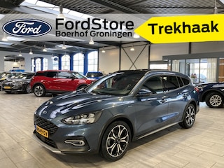 Ford Focus Wagon EcoBoost 125 pk Active X | Pano | Trekhaak | Winter Pack | AGR | Camera | B&O | LED | 18" | El. a. klep