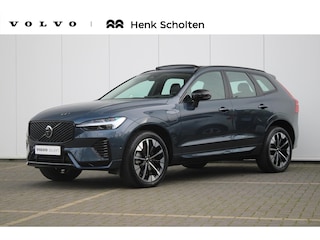 Volvo XC60 T6 350PK Plug-in hybrid AWD Ultra Dark | Luchtvering | Panoramisch schuif-/klanteldak | Adaptive Cruise & Pilot Assist | Premium Harman/Kardon Audio | 4 Season banden | Trekhaak |