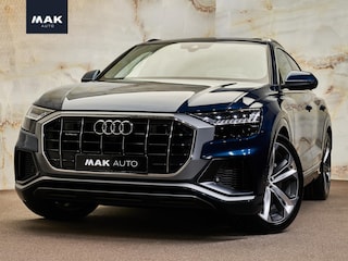 Audi Q8 55 TFSI e Quattro Pro Line Advanced, pano, nachtzicht, 360 camera, luchtv., ACC, HUD, 22", softclose, keyless, privacy