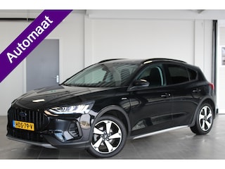 Ford Focus 1.0-155pk EcoBoost Mild-Hybrid Active X AUTOMAAT ! In nieuwstaat ! Slechts 6.250km ! Autm. airco dual, stoel-, stuur- en voorraamverw., navigatie, telefoonvoorb., LED verl., camera, parkeersensoren v+a, cruise control, trekhaak etc.