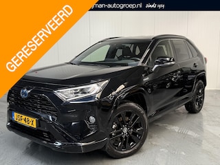 Toyota RAV4 2.5 Hybrid AWD Black Edition 1650 kg trekgewicht, slechts 29896 km, 4WD, JBL, Stoelverwarming etc.