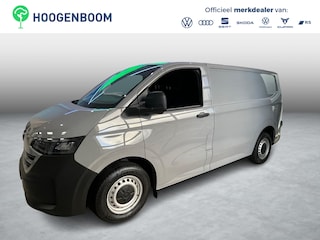 Volkswagen Transporter Bedrijfswagens Bestelwagen L1 218pk 64kWh Elektrische aandrijving | Bijrijdersbank | Trekhaak, vast | Navigatiesysteem 13" met draadloos App-Connect | Achterdeuren zonder ruit |