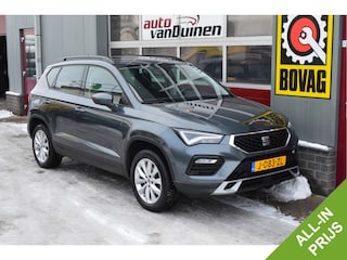 Seat Ateca 1.5 TSI Style Business Intense O.a; Haak, Pano, Leder, Stoelverw, Camera, Carplay, Etc. All-in prijs!