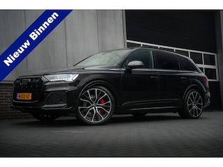Audi Q7 60 TFSI e 463 pk V6 Quattro Competition S-Line Laser-Light/ RS-Stoelen/ Keyless/ Head-Up/ B&O/ Adap.Cruise/ Pano-Dak/ Lucht-Vering/ 360-Camera/ Carbon/ Trekhaak/ 22'' LMV