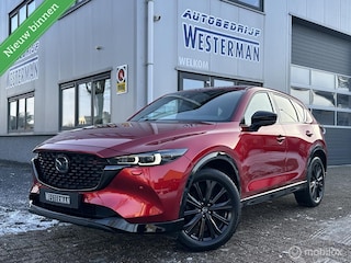 Mazda CX-5 2.5 SkyActiv-G 194 Homura Acc Leer/stof 360ºCam Navi Led Trekh. Carplay Bose etc.