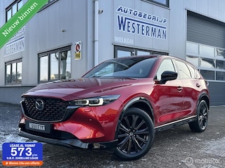 Mazda CX-5 2.5 SkyActiv-G 194 Homura Acc Leer/stof 360ºCam Navi Led Trekh. Carplay Bose etc.