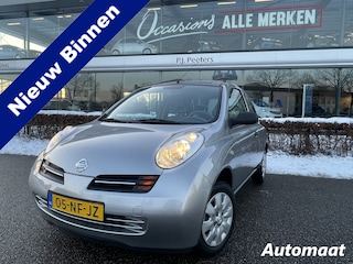 Nissan Micra 1.2 Visia Automaat Radio/ cd speler - Alarm klasse 1 - Centrale deurvergrendeling met afstandsbediening - Hoofdsteunen achter