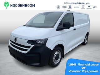 Volkswagen Transporter Bedrijfswagens Bestelwagen L1 218pk 64kWh Elektrische aandrijving | Bijrijdersbank | Trekhaak, vast | Navigatiesysteem 13" met draadloos App-Connect | Achterdeuren zonder ruit |