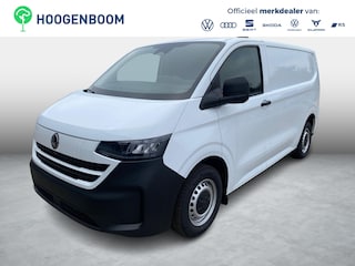 Volkswagen Transporter Bedrijfswagens Bestelwagen L1 218pk 64kWh Elektrische aandrijving | Bijrijdersbank | Trekhaak, vast | Navigatiesysteem 13" met draadloos App-Connect | Achterdeuren zonder ruit |