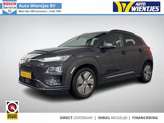 Hyundai Kona EV Premium 64kWh 3-Fase | SoH 100% | Leer | Navi