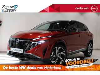 Nissan Qashqai 1.3 MHEV Xtronic Tekna Plus | 1800KG TREKGEWICHT | €3.000,- VOORRAAD KORTING! | FULL OPTION |