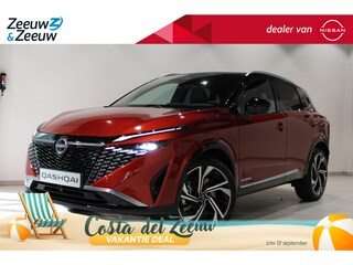 Nissan Qashqai 1.3 MHEV Xtronic Tekna Plus | 1800KG TREKGEWICHT | €3.000,- VOORRAAD KORTING! | FULL OPTION |