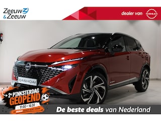 Nissan Qashqai 1.3 MHEV Xtronic Tekna Plus | 1800KG TREKGEWICHT | €3.000,- VOORRAAD KORTING! | FULL OPTION |