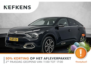 Citroën C4 Feel Pack 50kWh | LEER/Stof | Keyless | Trekhaak | Camera | Privacy Glass | 18"LMV | AUTOMAAT